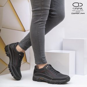 کفش اسپرت مردانه چرم طبیعی مدل آماندا بندی ارسال رایگان