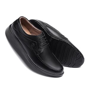 کفش اداری چرم مردانه مدل سفیربندی
