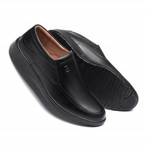 کفش اداری چرم طبیعی مردانه مدل سفیر